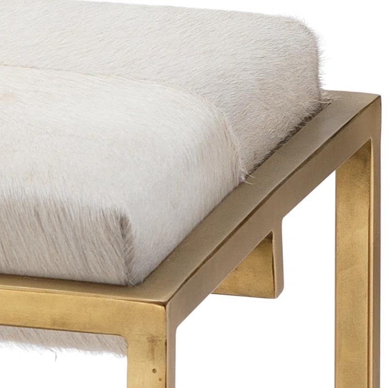 Versa Genuine Leather Bench