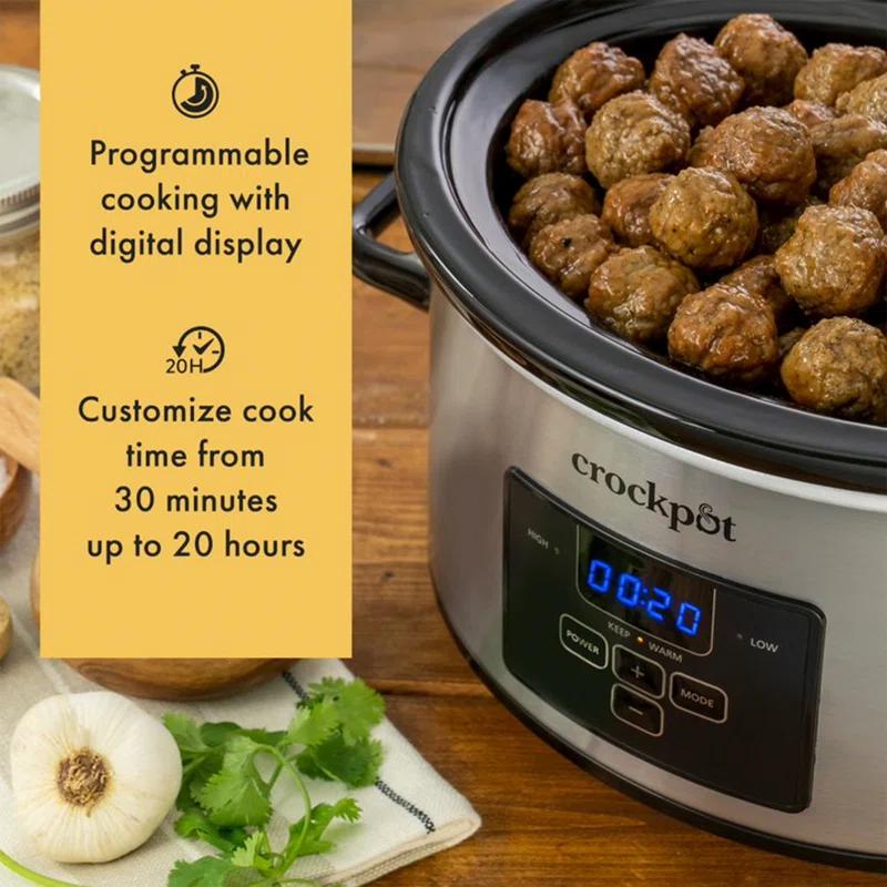 Crock-pot Crockpot 4-Qt. Cook & Carry Slow Cooker