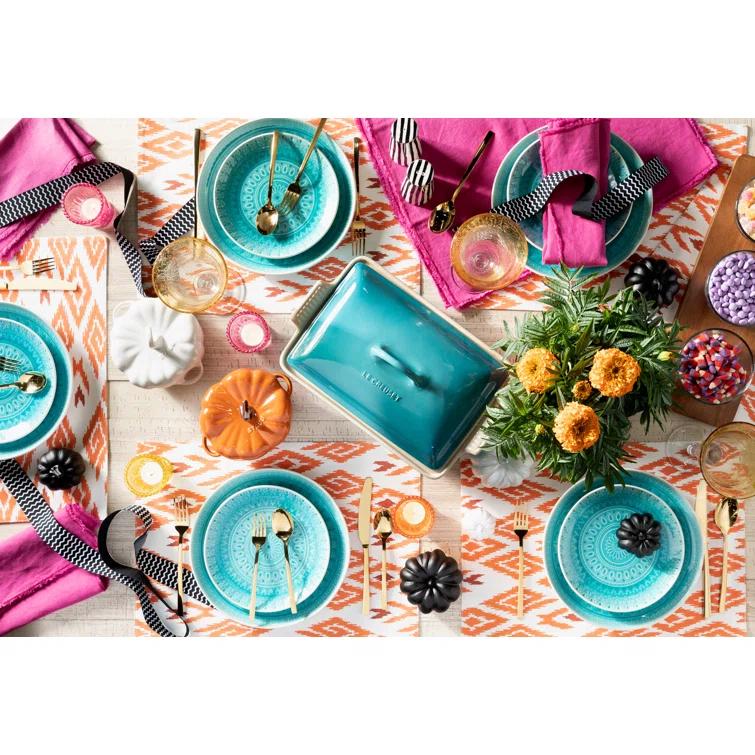 Le Creuset Heritage Stoneware 4 Qt. Rectangular Casserole with Lid