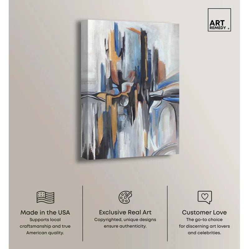 Art Remedy Art Remedy Blue Paintings Canvas Meditation Mood