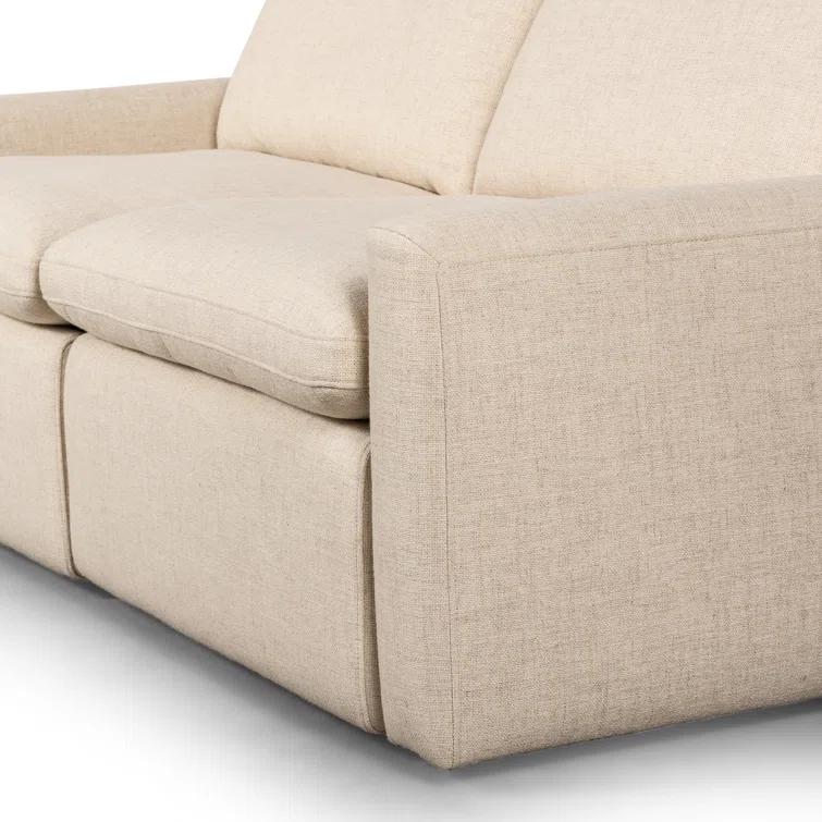Antigo Natural Linen Two-Piece Power Reclining Sectional Sofa