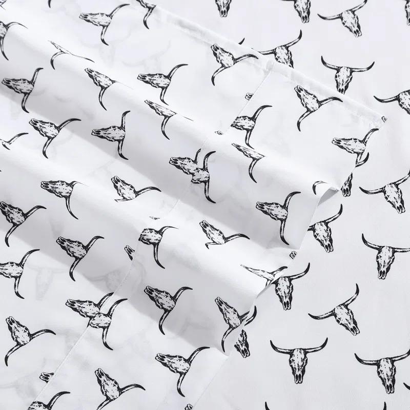 Wrangler Wrangler Printed Cozy Novelty Sheet Sets