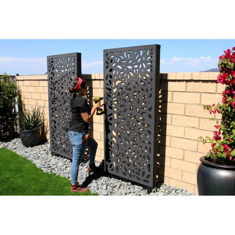 DESIGN-VU Evergreen Decorative Privacy Panel