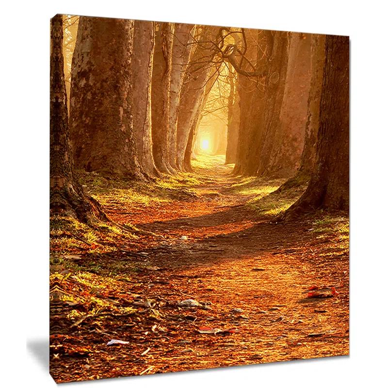 Design Art " Magic Morning At The Fall Park "