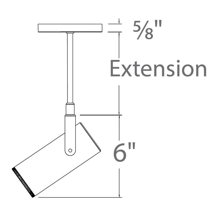 Paloma LED Adjustable Track Head