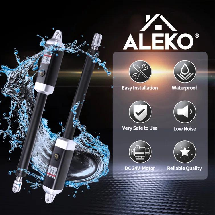 ALEKO ETL Certified Dual Swing Gate Operator - GG900U AC/DC - Basic Kit