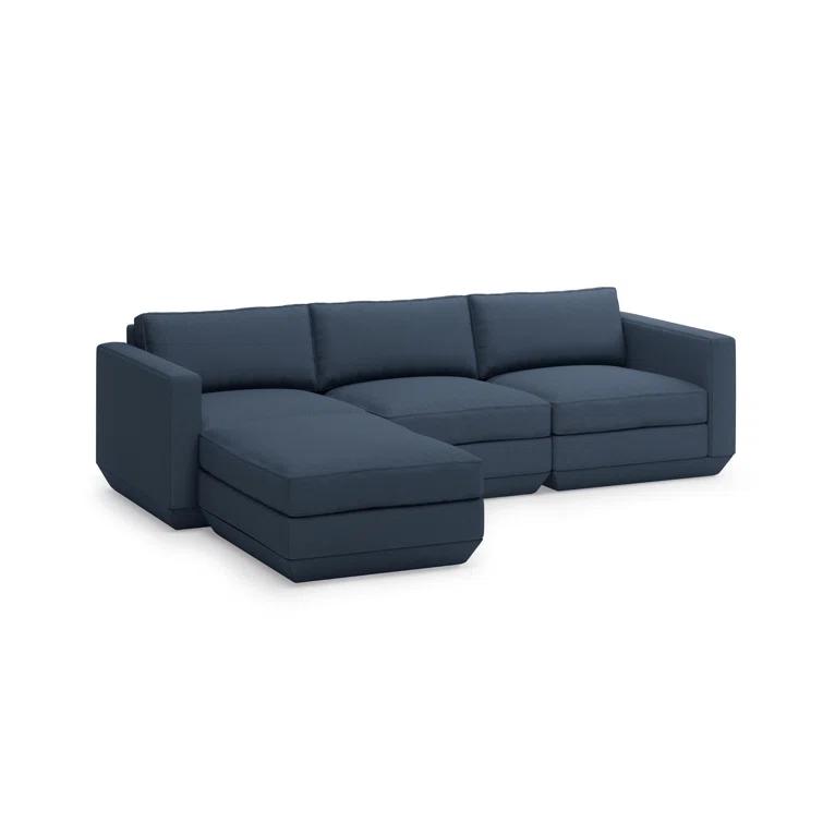 Gus* Modern Podium Modular 4 PC Sectional