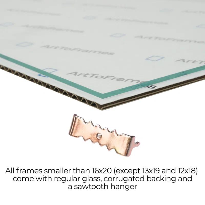 ArtToFrames Wood Matte Picture Frame with Mat