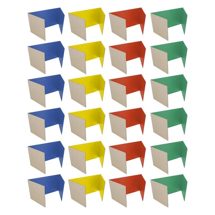 Flipside Flipside Cardboard Study Carrel (Set of 24)