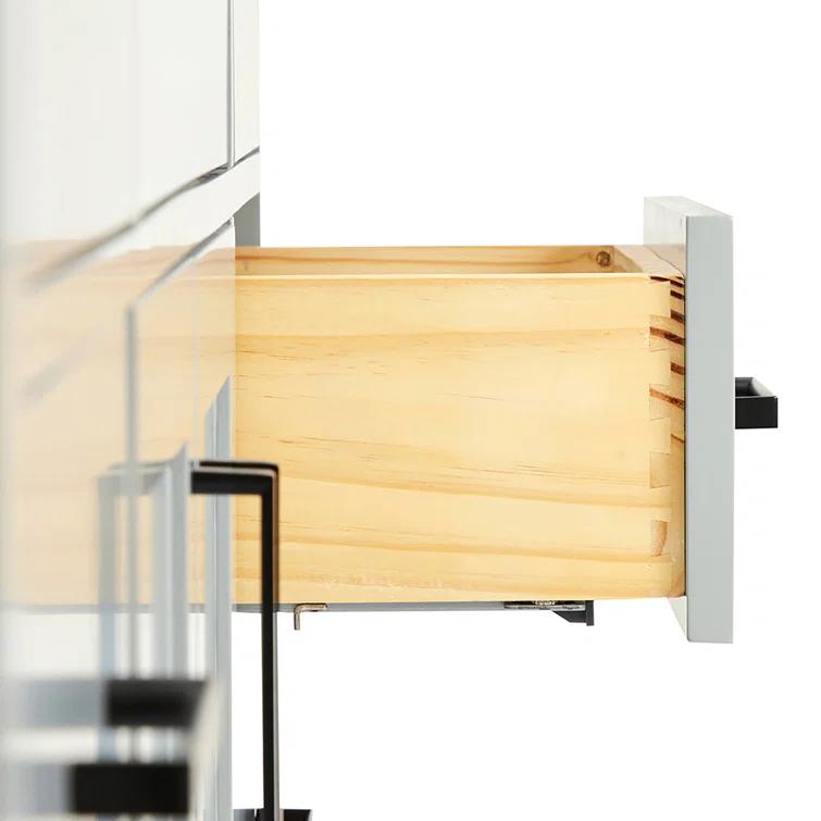 Ariel T060s-Bc Hepburn 60" Single Free Standing Vanity Cabinet Only - Grey