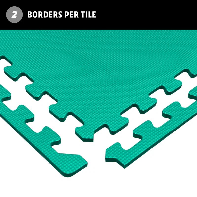 We Sell Mats 3/8" Thick Multipurpose Foam Floor Tile 24 Square Feet (6 Tiles)