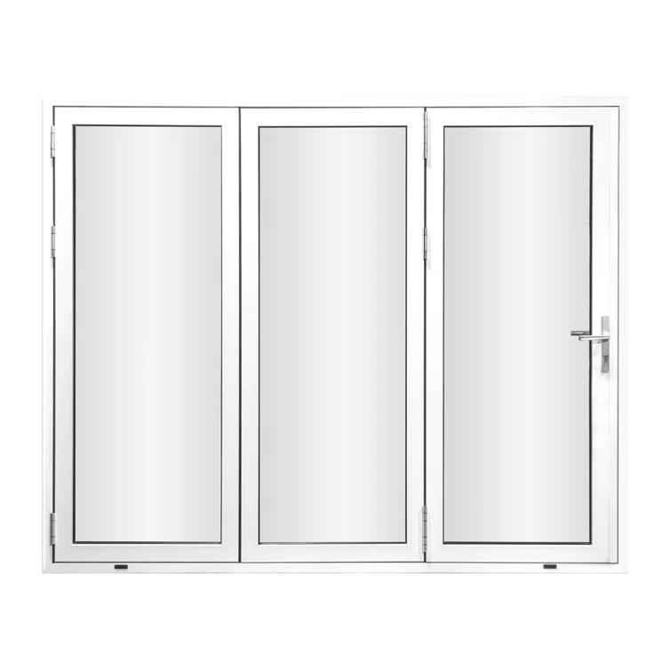 FOREVERDOORS Foever Doors 3 Panel, Folded Out, Folding Patio Door, Aluminum Folding Door