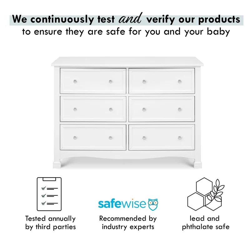 Kalani 6 Drawer 47" W Double Dresser