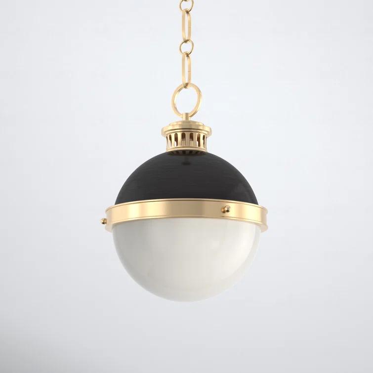 Manila Single Light Glass Pendant