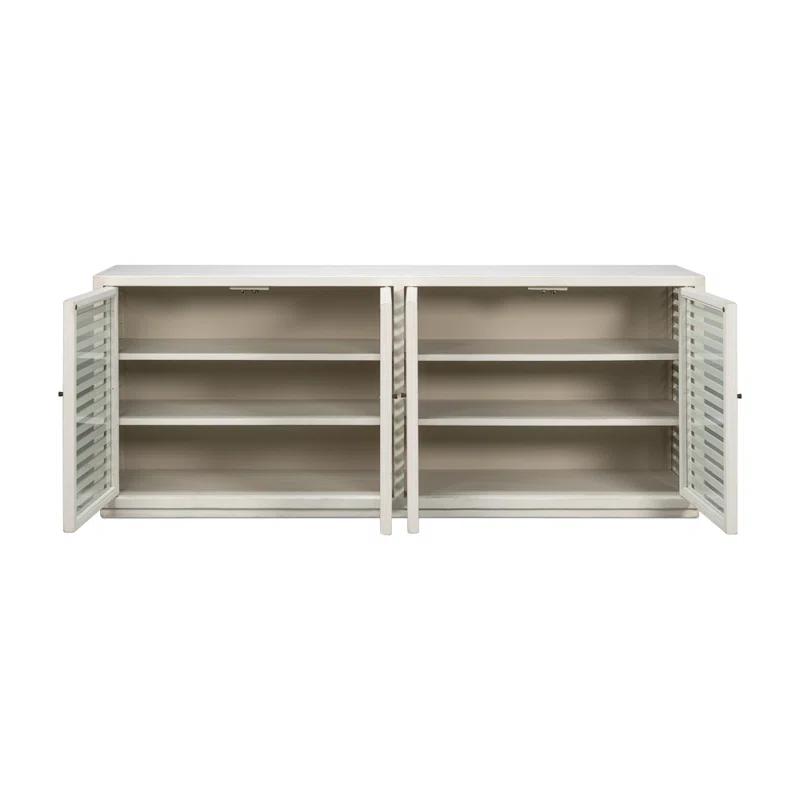 Sarreid Ltd St. Nevis 92'' Solid Wood Sideboard