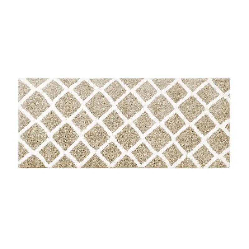 Madison Park Bittman Reversible High Pile Tufted Bath Rug