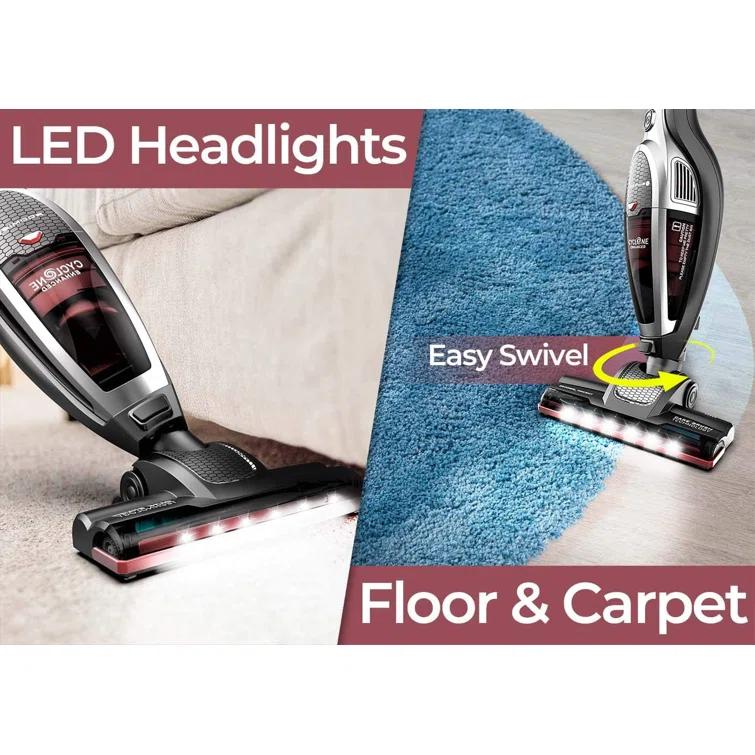 RoomieTEC Roomie Vincent 2-in-1 Cordless Slimvac Upright Vacuum Cleaner RMVC587