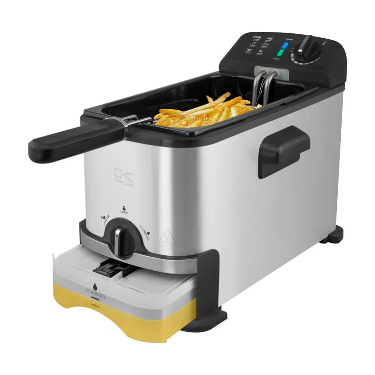 Kalorik® Kalorik 3 Liter Deep Fryer with Timer