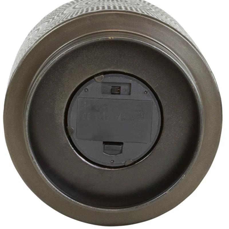 Julissa Round Outdoor Modern Lantern with Bulb