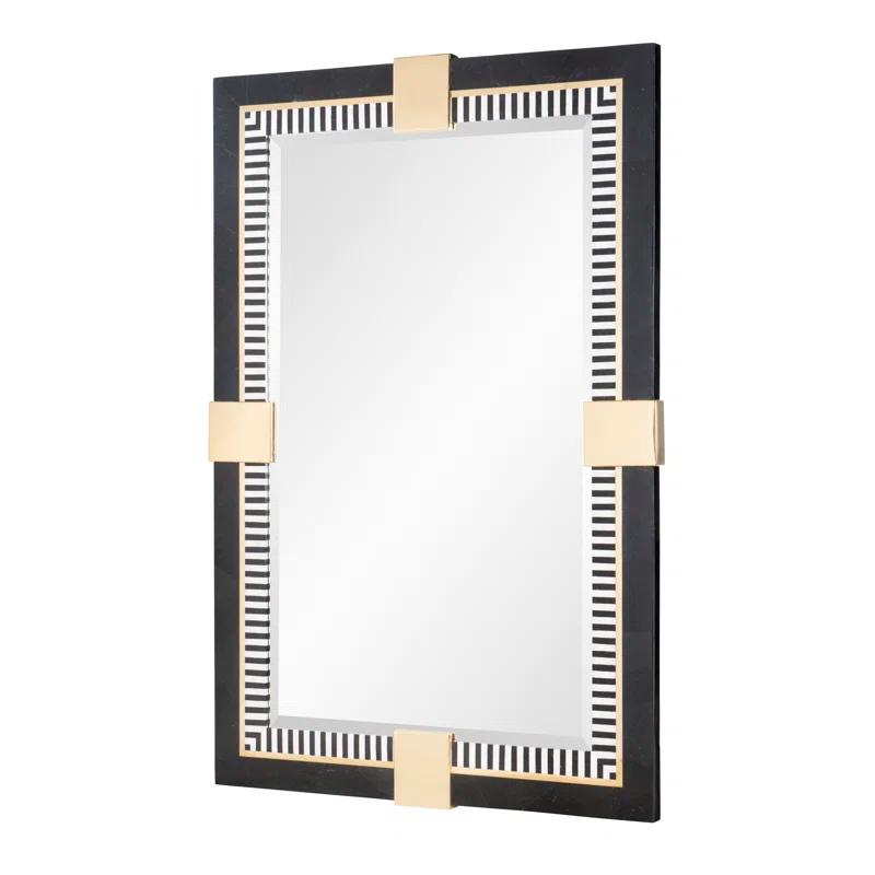 Maitland-Smith Spectator Marble Flat Wall Mirror