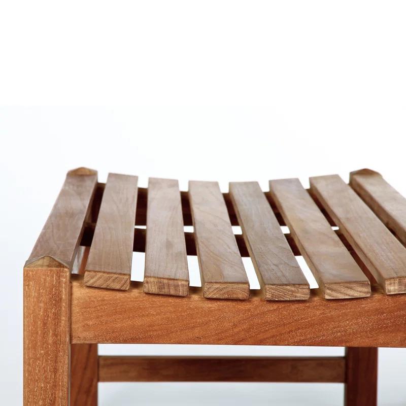 Elite 36" Natural Teak Spa Bench