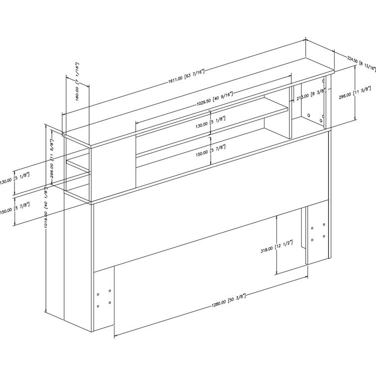 South Shore Fusion Headboard