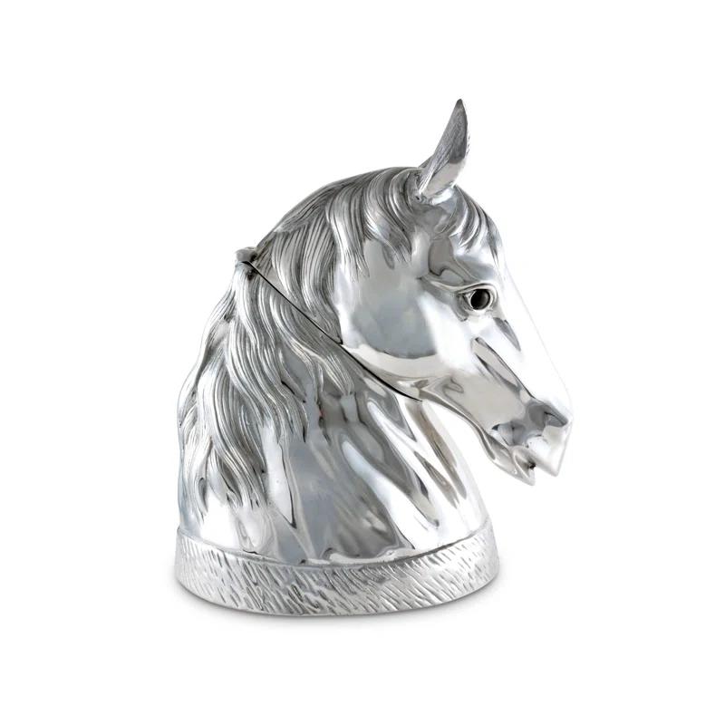 Arthur Court Designs Equestrian Aluminum Ice Bucket
