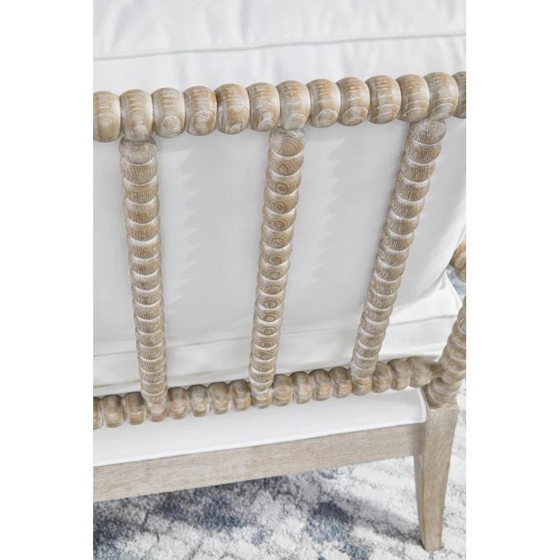 Rosalind Wheeler Chaddrick Stitch Hand Round Arms Down Feather Chaise Lounge