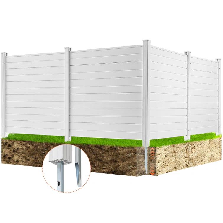 VEVOR 4 ft. H x 4 ft. W Outdoor Privacy Screens 4 Panels