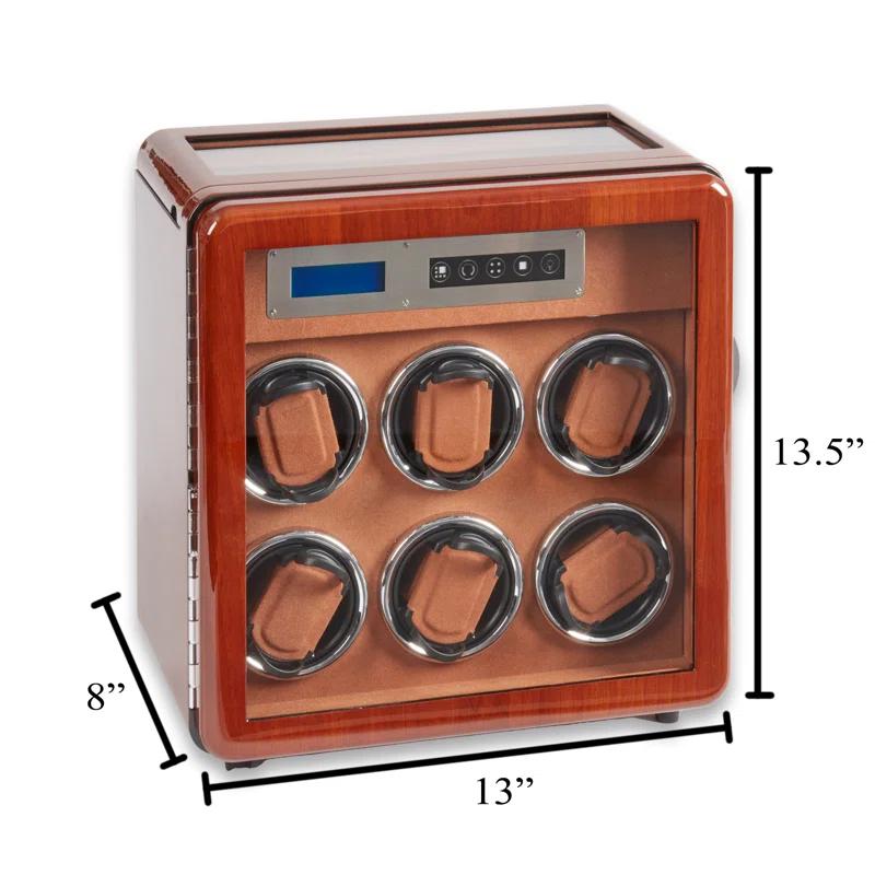 Bey-Berk Monty Wood Watch Box +