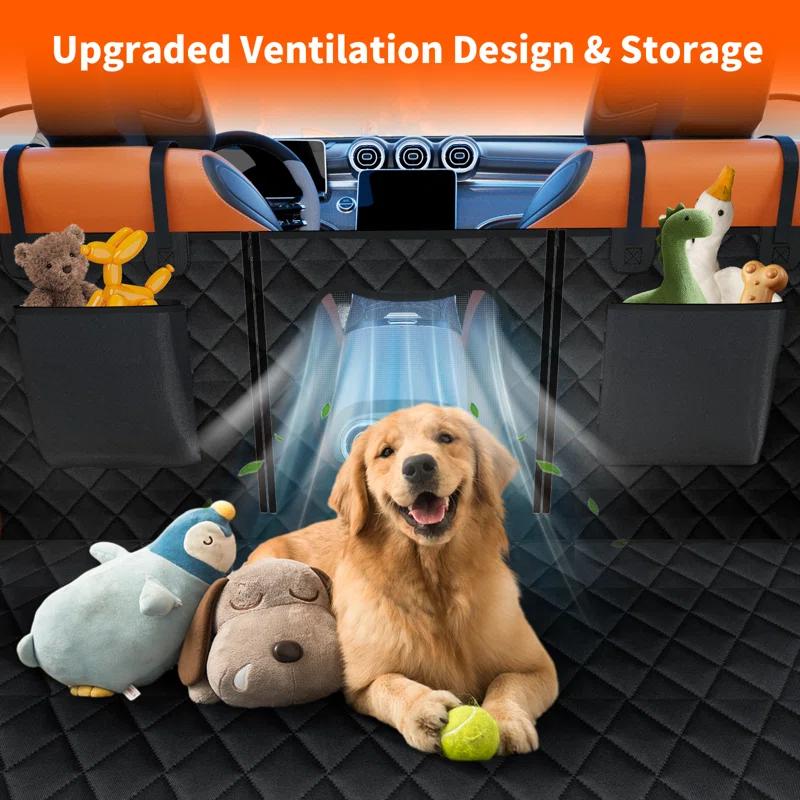 HomLux Dog Car Seat Cover For Back Seat