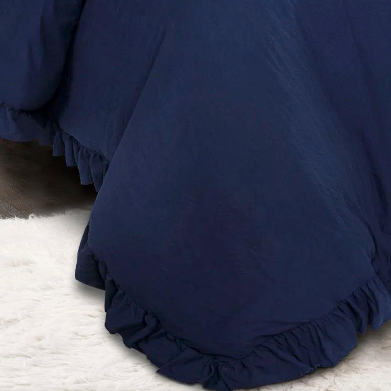 Lush Decor Reyna Microfiber 3 Piece Comforter Set