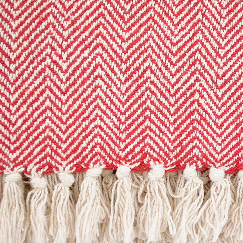 Design Imports Hand Woven Throw Blanket
