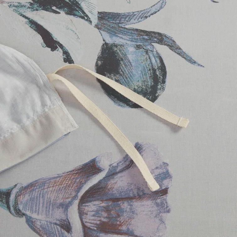 Madison Park Cassandra 3 Piece Cotton Duvet Cover Set