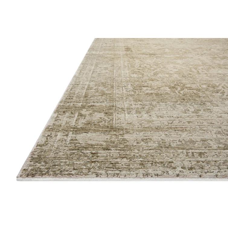 Honora Rug by Amber Lewis x Loloi - Khaki and Beige / 2' x 3'4"