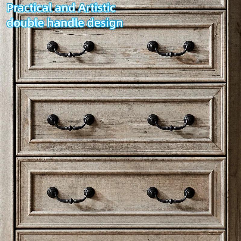 Laurel Foundry Modern Farmhouse® Theron Farmhouse 5 Drawer Bedroom Dresser, Wood Tall Chest of Drawers, Closet Storage for Bedroom