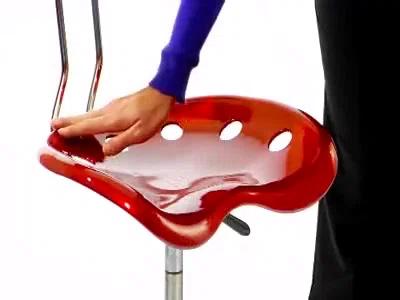 Flash Furniture Bonavant Adjustable Swivel Chair for Desk and Office with Tractor Seat