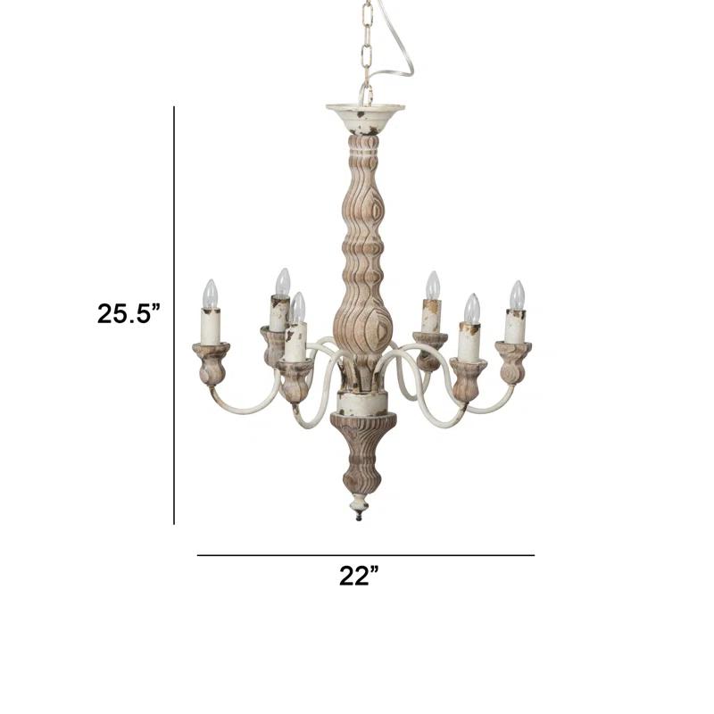 Ophelia & Co. Benninger 6 - Light Classic / Traditional Chandelier