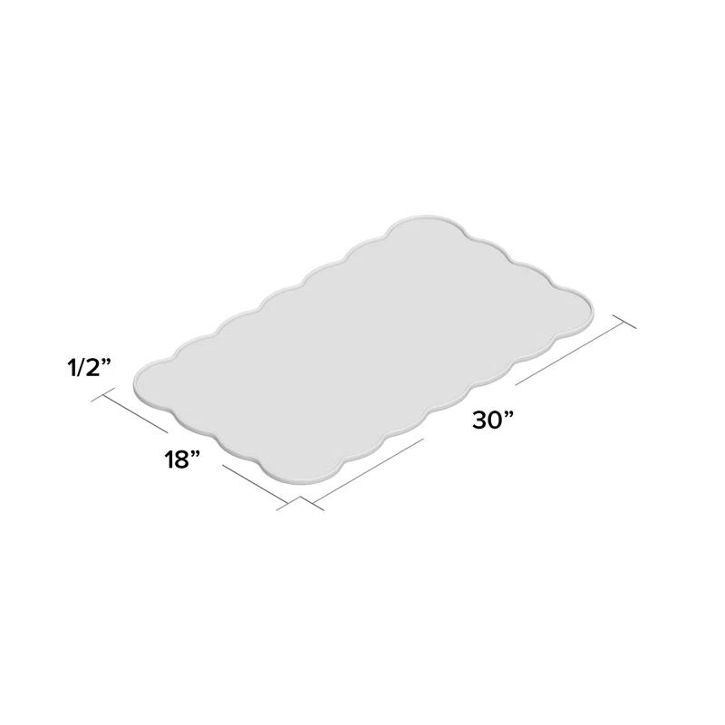 Home Furnishings by Larry Traverso Nautical Rope 30 in. x 18 in. Non-Slip Outdoor Door Mat