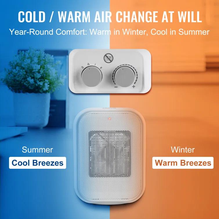 VEVOR VEVOR 1500 Watt 5000 BTU Electric High Efficiency Radiator Space Heater with Adjustable Thermostat