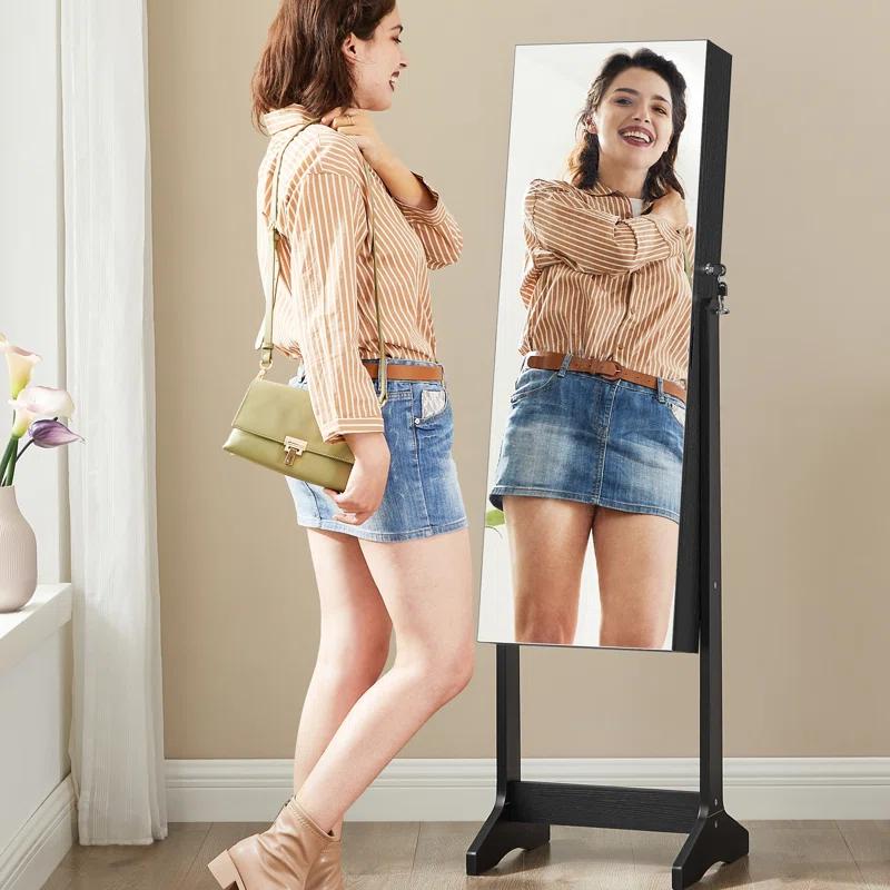 Songmics 16.2'' Wide Freestanding Jewelry Armoire