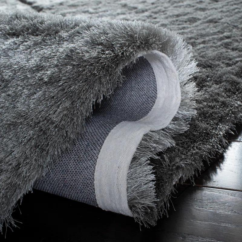 Steelside™ Annike Handmade Tufted Gray Area Rug