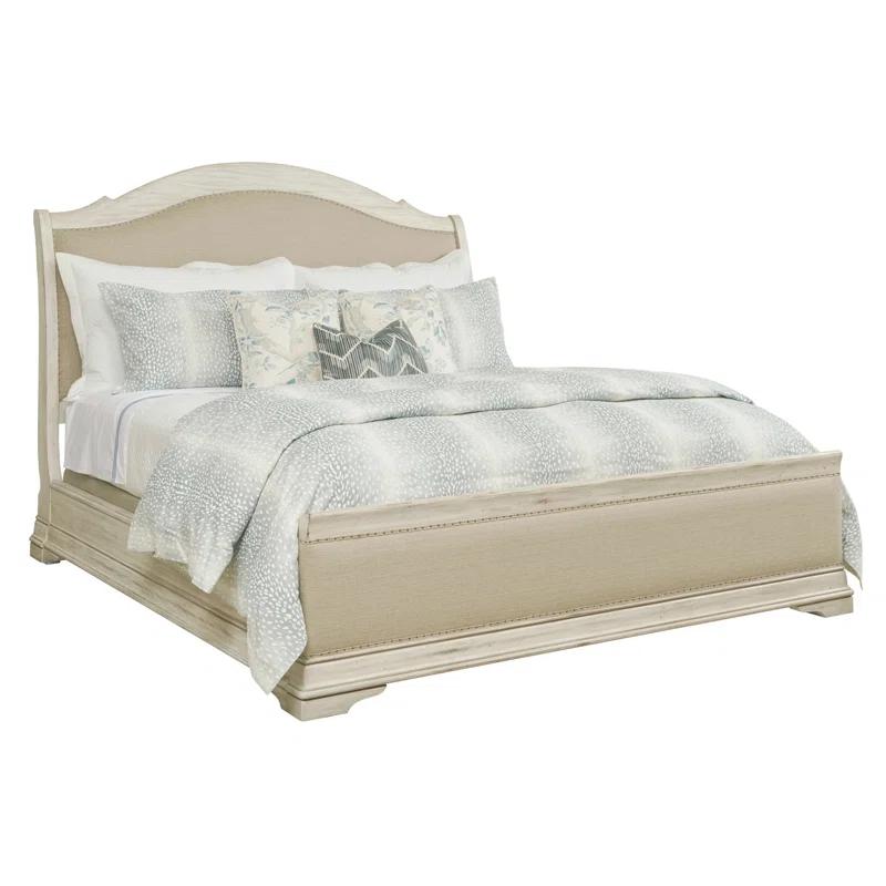 One Allium Way® Shaylene Upholstered Scalloped Bed