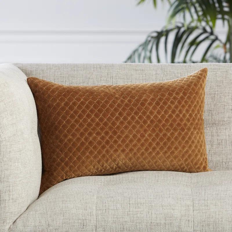 Floretta 100% Cotton Lumbar Rectangular Pillow