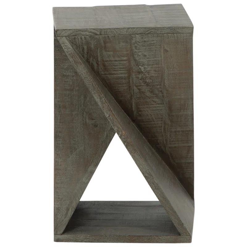 Millwood Pines Edu Solid Wood End Table