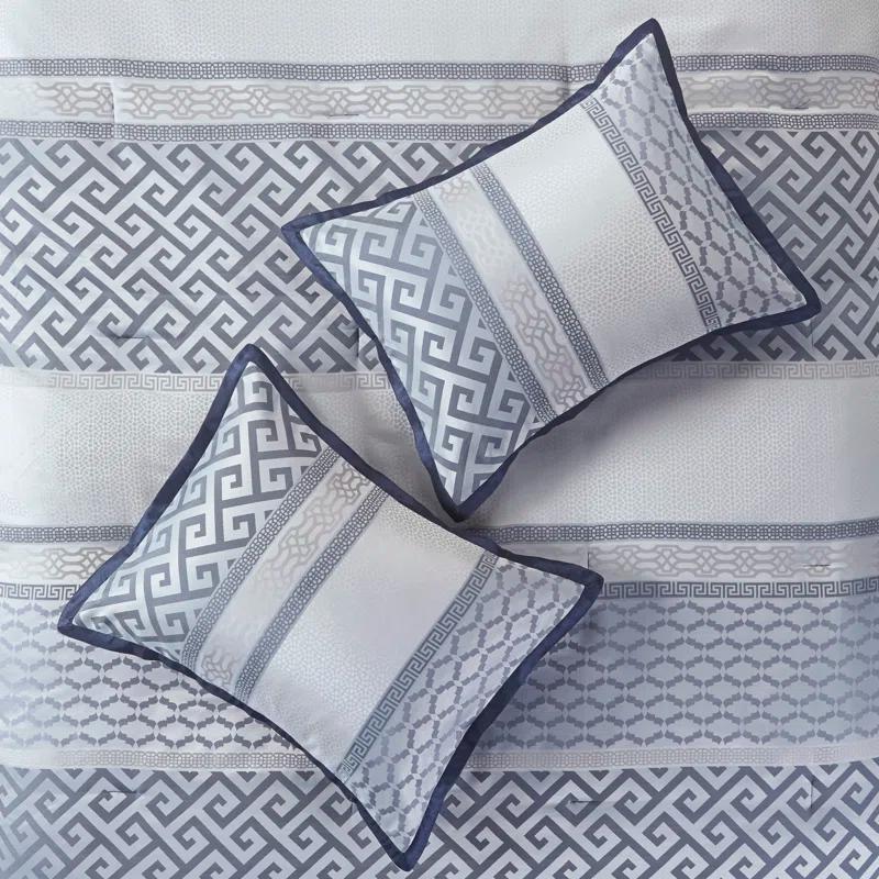 Madison Park Bennett 7 Piece Jacquard Comforter Set
