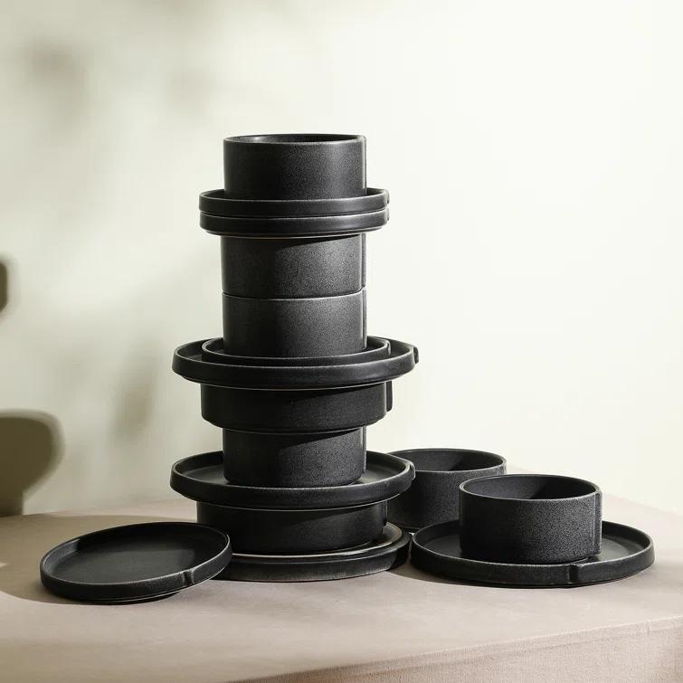 Stone Lain Stone Lain Bao 24-Piece Dinnerware Set Stoneware (Set of 24)