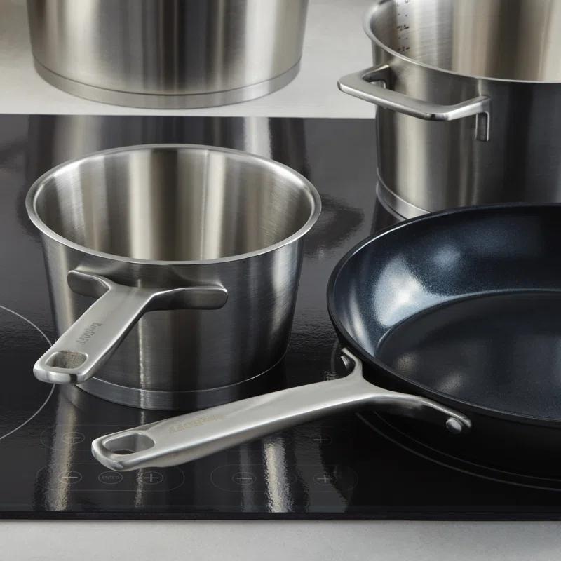 BergHOFF BergHOFF DiNA Meta 7pc Recycled Cookware Set with Nonstick Fry Pan