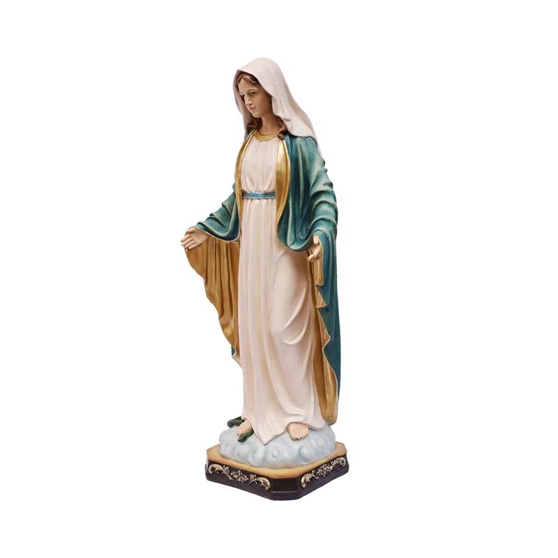Hi-Line Gift Ltd. Virgin Mary Figure Statue Religious Decor Indoor/Outdoor
