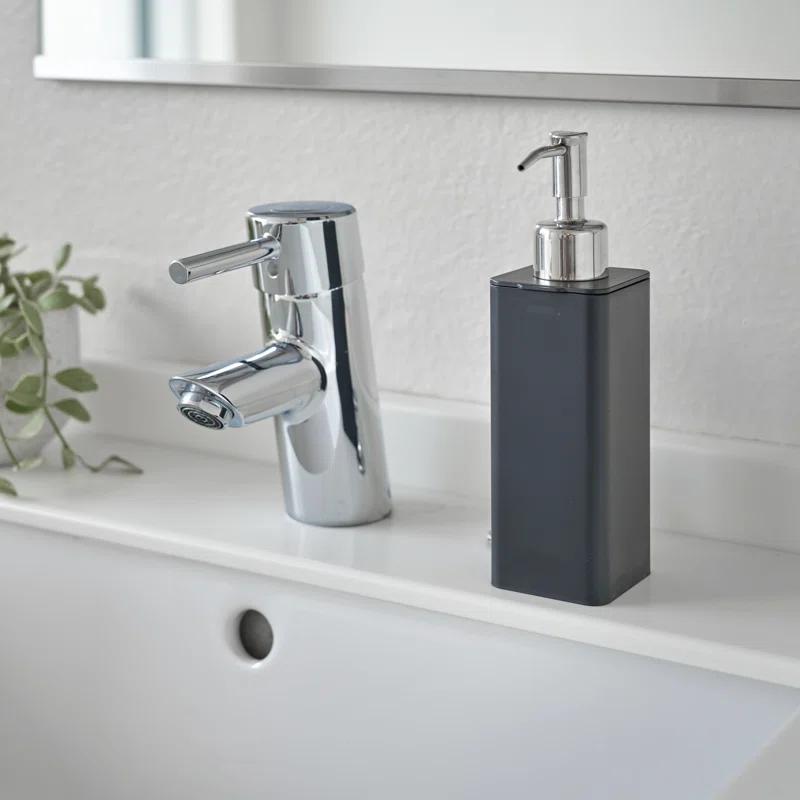Yamazaki Home Yamazaki Home Refillable Hand Soap Dispenser With Pump, Bathroom, Kitchen, 8.5 fluid oz.